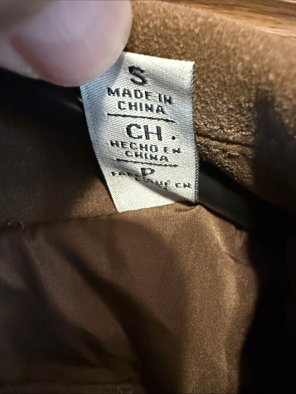 Levi's Brown Faux Suede Lightweight Trucker Jacket-Small - Picture 5 of 12